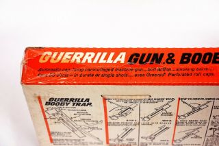 Mega RARE Vintage Mattel No.  0542 Guerrilla Tommy Gun & Booby Trap Set 8