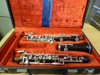 Vintage Larilee Wood Oboe W\case Not
