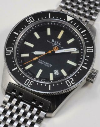 Ball Engineer Master Ii Skindiver Ii Automatic Watch Dm3108a - Sc - Bk Black Dial