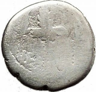 Mark Antony & Cleopatra Legion Ship Augustus Ancient Silver Roman Coin I39135