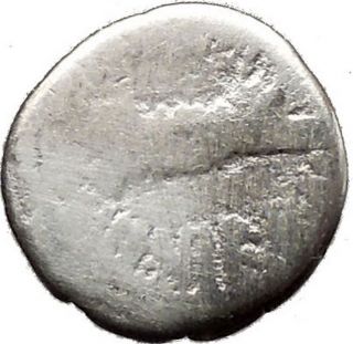 MARK ANTONY & CLEOPATRA Legion Ship Augustus Ancient Silver Roman Coin i39135 2