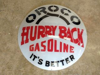 Rare Early OROCO Hurry Back Gasoline Large 20 