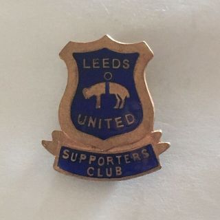 Vintage Leeds United Sc Badge