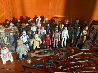 Vintage Star Wars.  First 12/77 - All Complete - Many Variants - - Superior set 4