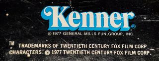 Kenner 1977 Star Wars 12 Action Figure Long Header Store Display Vintage 5