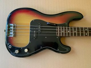 1973 Fender Precision Bass.  A Vintage