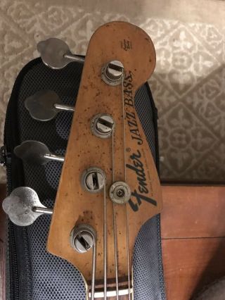 Vintage Fender Jazz Bass 1973 6