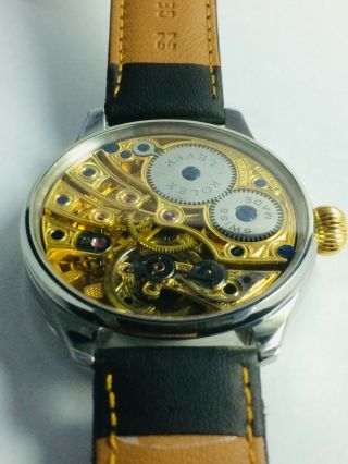 Rolex vintage wristwatchmarriage watch pocket movement custom watch skeleton 11