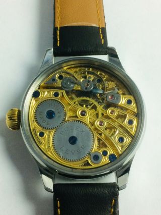 Rolex vintage wristwatchmarriage watch pocket movement custom watch skeleton 9