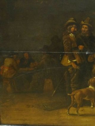 17th Century Dutch Soldiers Drinking In A Tavern Interior Adriaen VAN OSTADE 4