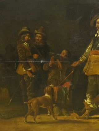 17th Century Dutch Soldiers Drinking In A Tavern Interior Adriaen VAN OSTADE 6
