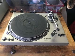 Technics Sl - 1600 Direct Drive Automatic Turntable Record Player Vintage