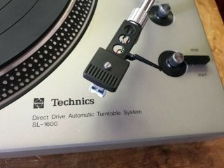 Technics SL - 1600 Direct Drive Automatic Turntable Record Player Vintage 2