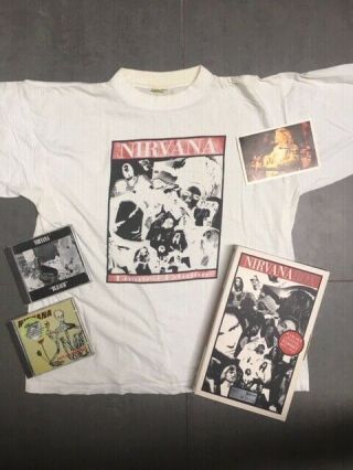 Rare Shirt Limited Edition Vintage Box Nirvana Kurt Cobain