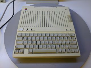 Vintage Apple Iic Computer With External Power Supply
