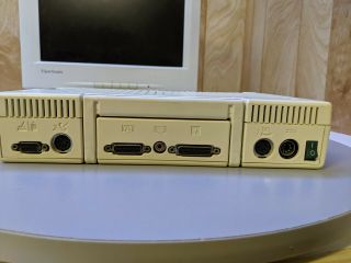 Vintage Apple IIc Computer with External Power Supply 2
