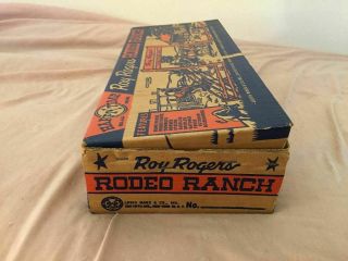 Marx - Vintage Roy Rogers Rodeo Ranch Playset 3992 4