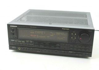 Vtg Pioneer Vsx - 9300 Av Surround Sound Home Theater Stereo Receiver 4 - Ch 300w