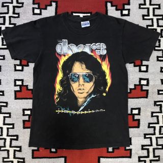 Vtg 80s 90s The Doors Jim Morrison Promo Concert Tour T - Shirt Lizard King M