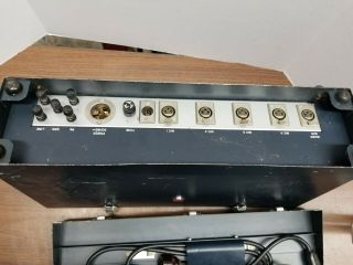 Vintage RCA Broadcast Radio Station Mixer - Portable - 4 Microphone Unit 7