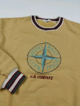 Vintage Cp Company Royal Navy Sweatshirt Rare Stone Island Massimo Osti 80s 90s