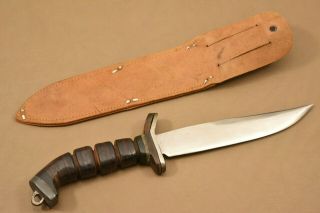 Leo Baker Knife - WW2 Fighting Knife - Rare - Randall,  Richtig,  Nichols 2