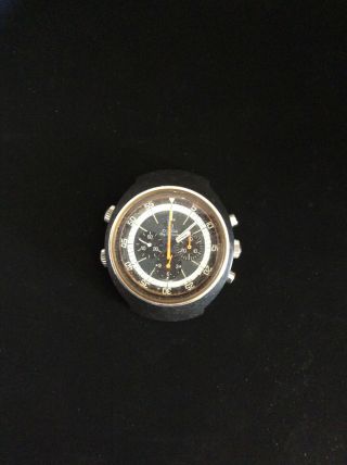 Vintage Omega Flightmaster Chronograph Pilots Wrist Watch 145.  036 For Repair.