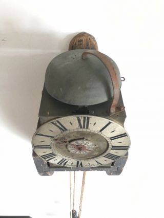 Rare Antique Robert Watts Of Stamford Lantern Clock C.  1730 4
