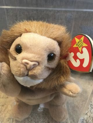 Roary Ty Beanie Baby 1993 Extremely Rare With 10,  Errors.