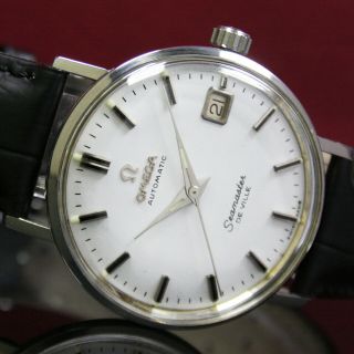 Mens Omega Seamaster Deville Automatic Date Steel Vintage Watch C.  1961