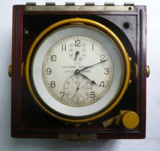 Rare Swiss Made Ulysse Nardin Marine Chronometer 7142.