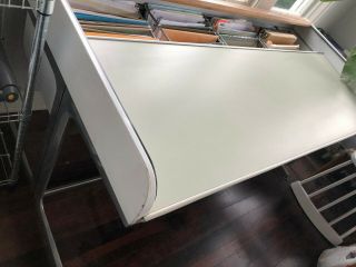 MCM mid century Action Office I roll top desk by George Nelson for Herman Miller 4