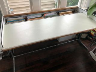 MCM mid century Action Office I roll top desk by George Nelson for Herman Miller 5