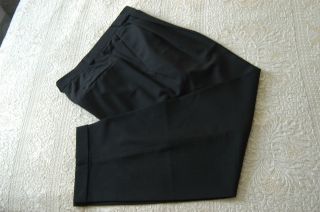 Vintage Gianni Versace Dress Pants Black 52 It Circa 1992 Iconic Rare