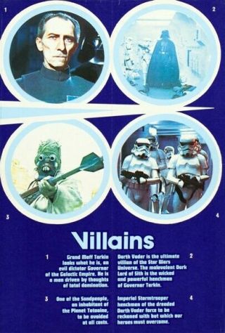1977 Star Wars RARE BRITISH DOUBLE CROWN set of 4 (20 