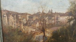 Antique ITALY ITALIAN Scipione Van Nutelli Oil Painting (1834 - 1894) 5