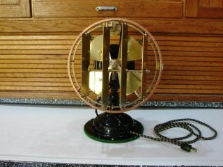 Antique Electric Fan With Coleman Deflector Extremely Rare And Delightful Item