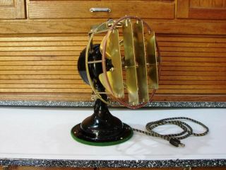 Antique Electric Fan with Coleman Deflector Extremely Rare and Delightful Item 2