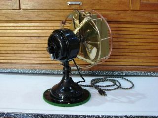 Antique Electric Fan with Coleman Deflector Extremely Rare and Delightful Item 3