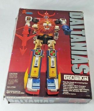 1982 Vintage Bandai Godaikin Daltanias Diecast Robot Y Chogokin