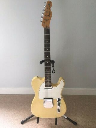 Revised ‘73 - Vintage 1974 Fender Telecaster Guitar Blonde Near.