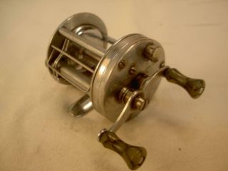 Extremely Rare Left Handed Vintage Fishing Reel South Bend 550 Anti Back Lash