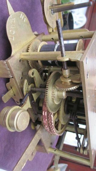 Antique ' Bundy of Binghamton NY ' Antique Time Clock c.  1890 - 1900 Lovely 8
