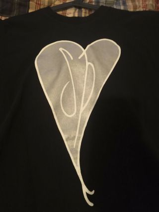 Vintage 90s Smashing Pumpkins Mellon Collie Heart T - Shirt X Large Giant Black Xl