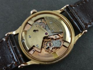 OMEGA Automatic Chronometre Rose Gold Watch Ref.  2500.  Caliber 333.  Ca 1949 9