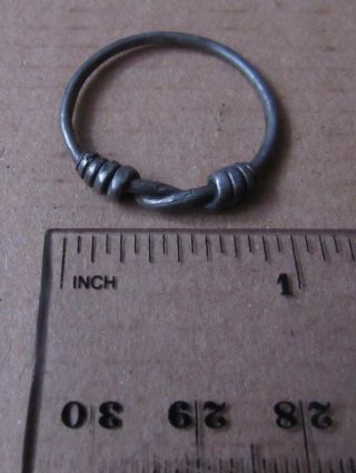Ancient Silver Jewelery Temporal Vikings Kievan Rus 9 - 12 Century.  2.  7 G.  111