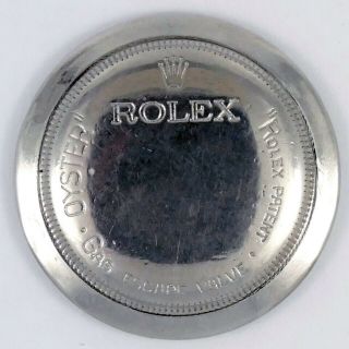 Rolex Vintage Sea - Dweller 1665 Watch Case Back (circa 1972) Drsd