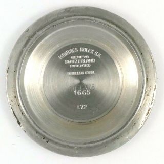 Rolex Vintage Sea - Dweller 1665 Watch Case Back (circa 1972) DRSD 7