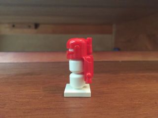 Lego Star Wars Red Prototype Boba Fett Helmet ULTRA RARE AUTHENTIC 3