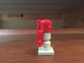 Lego Star Wars Red Prototype Boba Fett Helmet ULTRA RARE AUTHENTIC 4